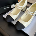 CC 25C Mary Jane White Sheepskin 212989