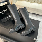 CC Chelsea High Boots Black Cowhide