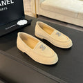 CC Moccasins Beige Suede