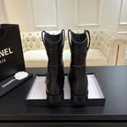CC 2025 Short Boot Black Sheepskin 550659