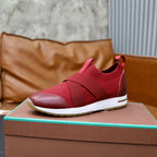 LP 360 KNITTED CASUAL SNEAKERS CHERRY WOOL