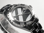 J12 38mm Automatic Limited Untitled H5582 Black Ceramic Black Steel Dial