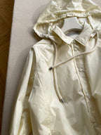 MC 2025 Hooded Windbreaker Cream Nylon Polyester 525086