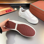 LP NEWPORT WALK SNEAKERS WHITE SUEDE
