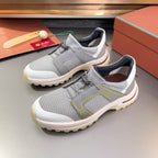 LP TRAIL HIKER WALK SNEAKER LIGHT GRAY MESH BREATHABLE