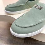 HM Men's Jour Loafer Pastel Green Suede 687434