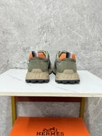 HM Men's Sneaker Moss Green Suede 602095