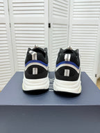CD B22 Sneaker White-black Mesh Calfskin 648066