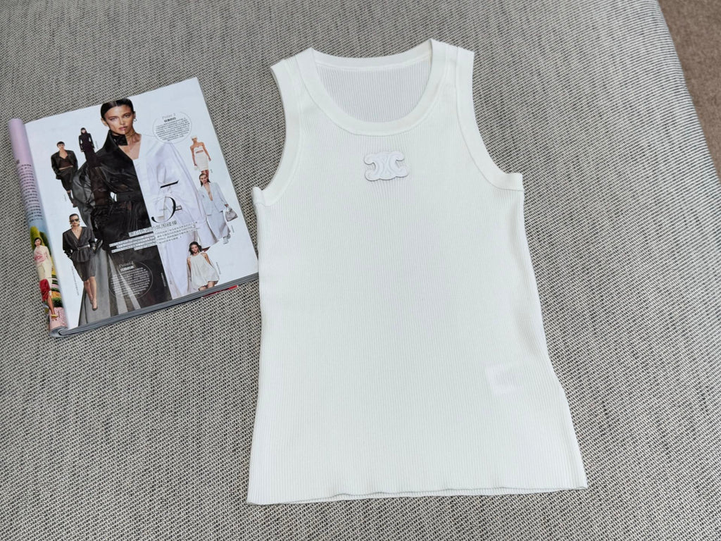 Celine Tank Top Tencel Fabric 232711