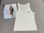 Miu Tank Top Wool Fabric 232706