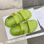 cd dioract dad sandal lambskin