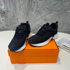 HEROS SNEAKERS BLACK GOATSKIN