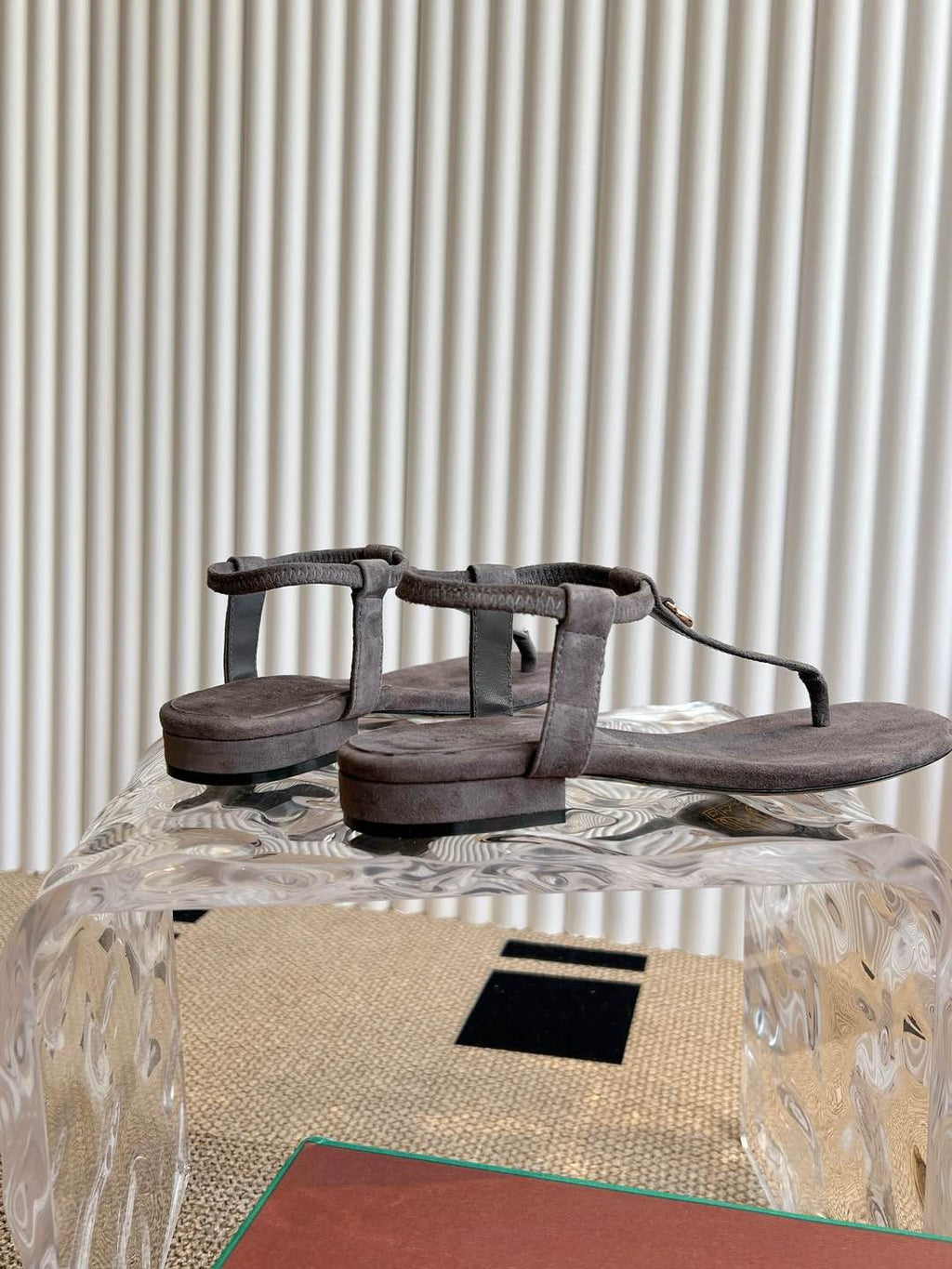 LP 25C Mindil Sandal  Koala Brown Suede 208098