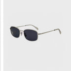 TRIOMPHE RHINESTONE SUNGLASS CL40285U IN METAL WITH CRYSTALS