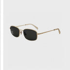 TRIOMPHE RHINESTONE SUNGLASS CL40285U IN METAL WITH CRYSTALS