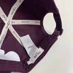 Celin Cap Dark Purple Cotton Twill Fabric 210444