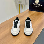 CC Sneaker 25mm In White Soft Denim 149496