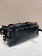 PRA Shoulder Bag Black Sheepskin 341130