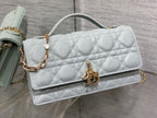 my cd mini 21 light cloud blue lambskin