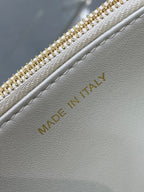 CD Miss Caro 17 Bag White Calfskin 226494