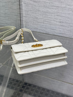 CD Miss Caro 17 Bag White Calfskin 226494