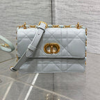CD Miss Caro 17 Bag Light Blue Calfskin 226496
