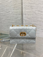 CD Miss Caro 17 Bag Light Blue Calfskin 226496