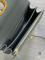 CD Miss Caro 17 Bag Grey Calfskin 229246