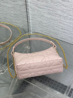 Dior 2025 Bag 19cm Pink Lambskin 272828