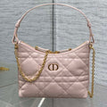 Dior 2025 Bag 19cm Pink Lambskin 272828