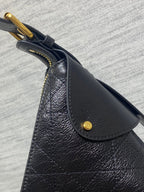 Dior 2025 Voyage Bag 34cm Black Grained Calfskin 267755