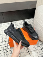 HM Sneaker In Black Mesh Fabric 985315