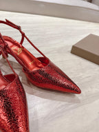 CL 25 Slingback Red Original Fabric 335140