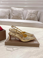 CL 25 Slingback Gold Original Fabric 335141