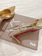 CL 25 Slingback Gold Original Fabric 335141