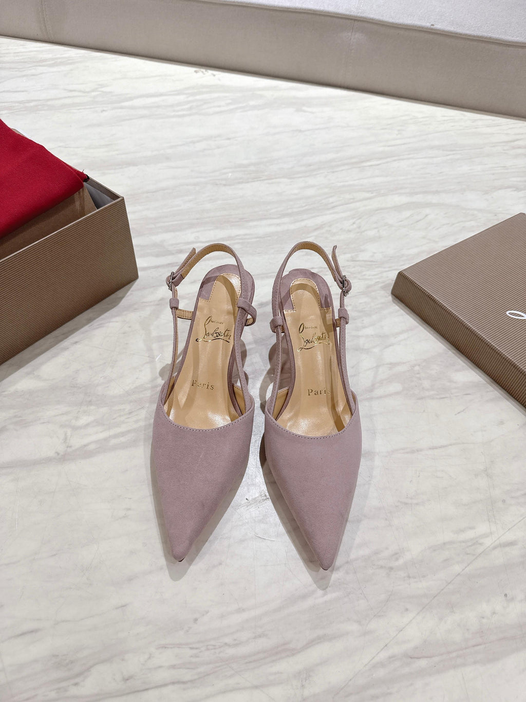 CL 25 Slingback Pink Original Fabric 335144