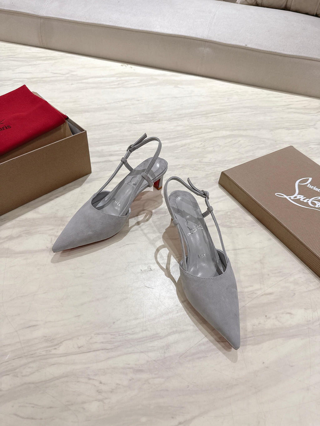 CL 25 Slingback Grey Original Fabric 335145