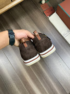 LP BERGEN SNEAKER UMBER SUEDE