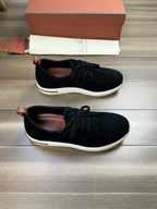 LP BERGEN SNEAKER BLACK SUEDE