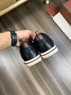 LP BERGEN SNEAKER BLACK CALFSKIN