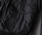 LV HOODED JACKET BLACK 239040
