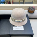 BUCKET HAT IN BISQUE BEIGE WOOL BLEND 426246