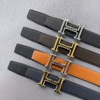 HM Buckle H Belt 38mm Calfskin 187197
