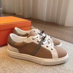 HM Day Sneaker White Mix Brown Lambskin 970889