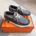 HM Men's 25 Ketch Sneaker Gray Suede 639265