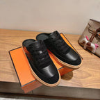 HM 25 Sneaker Mule Suede and Leather 244604