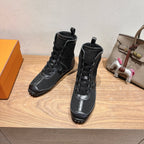 HM 25 Kiatsu Sneaker Black Mesh Calfskin 329536