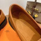 HM 26ss Loafers Brown Calfskin 638433