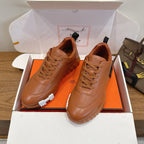 HM 26ss Sneakers Caramel Brown Leather 638570