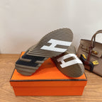 HM 26ss Sneakers Olive Green Leather 638569